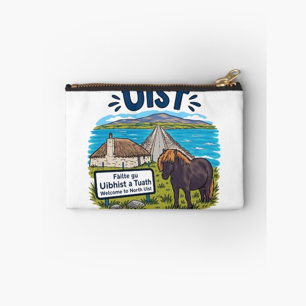 Item preview, Uist Scotland Outer Hebrides – Welcome to North Uist Gaelic Travel Artwork designed and sold by Blupunk.