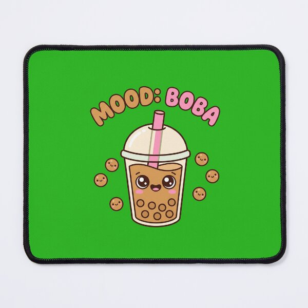 Item preview, Mood Boba Cute Kawaii Bubble Tea Brown Sugar Milk Tea Smiling Pearls Funny Boba Lover designed and sold by Soft Strength Studio.