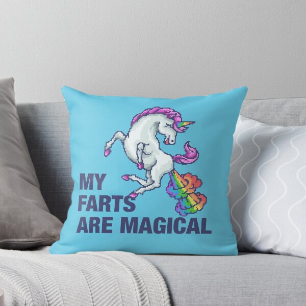 Item preview, Funny Farting Unicorn, My Farts Are Magical designed and sold by VintageMashup.