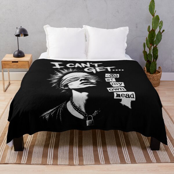 Item preview, I Cant Get Out Of My Own Head Punk Graphic designed and sold by ERODED SELF.