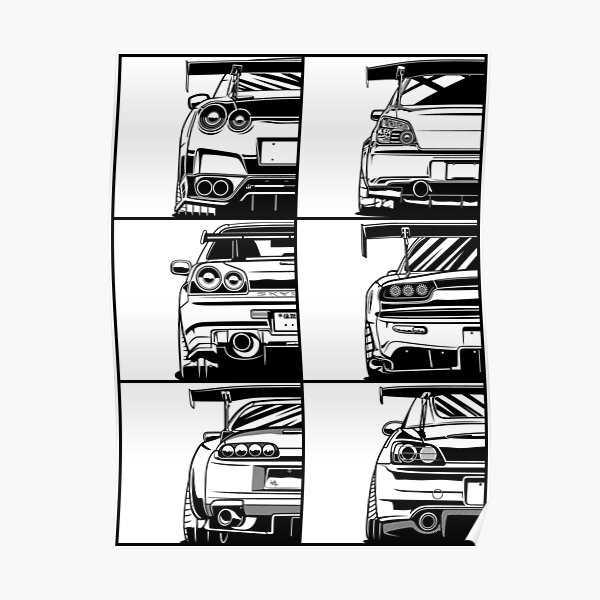 JDM Legends Poster