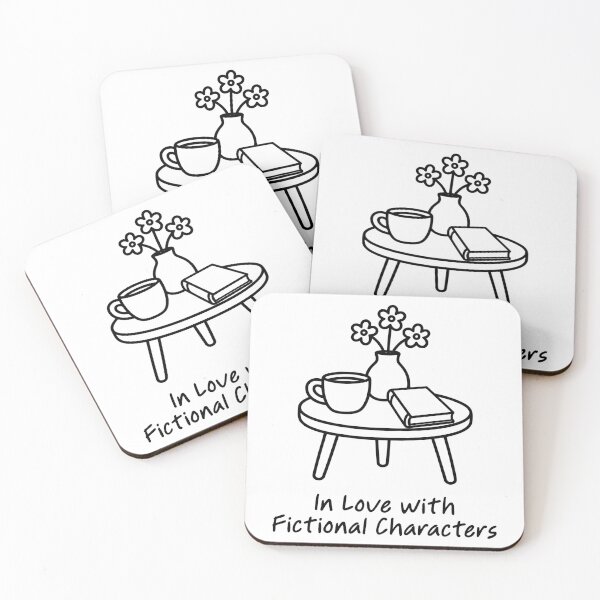 Item preview, In Love with Fictional Characters designed and sold by theartfulaspie.