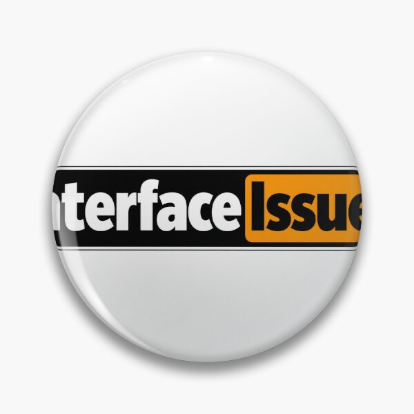 Item preview, Interface Issues Engineering Humor Wordmark designed and sold by JAQSCOMICS.