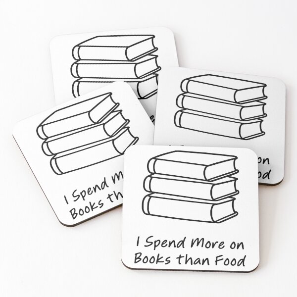 Item preview, I Spend More on Books Than Food designed and sold by theartfulaspie.