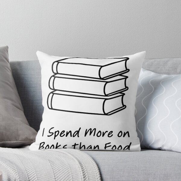 Item preview, I Spend More on Books Than Food designed and sold by theartfulaspie.
