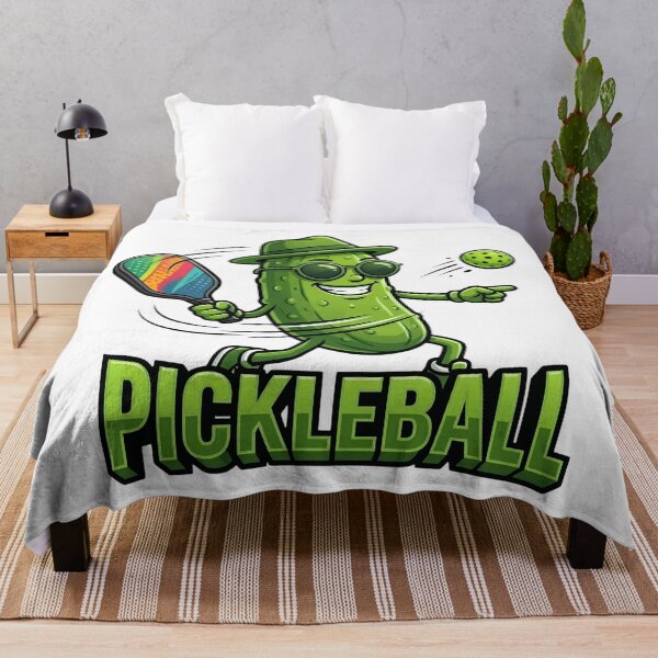 Item preview, Funny Pickleball Pickle Character designed and sold by Basma Designs | Retro, Kawaii Shirts & Stickers.