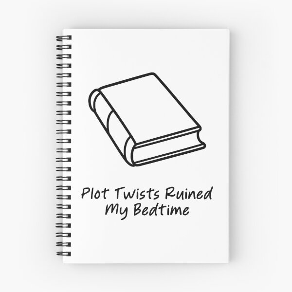 Item preview, Plot Twists Ruined My Bedtime designed and sold by theartfulaspie.