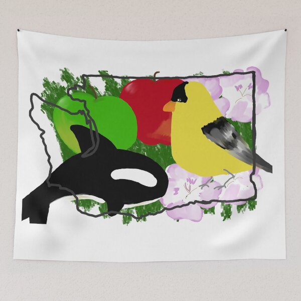 Item preview, Washington-Overlap designed and sold by EmberGlowPress.