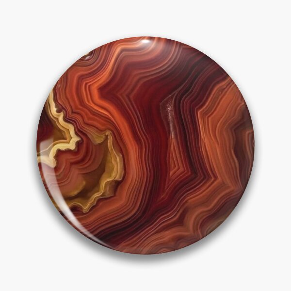 Item preview, ​Crimson and Amber Agate Slice designed and sold by KingsArtworx 2.