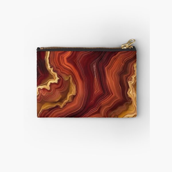 Item preview, ​Crimson and Amber Agate Slice designed and sold by KingsArtworx 2.