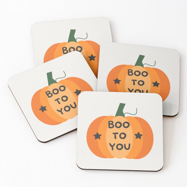 Item preview, Boo To You Cute Orange Pumpkin Halloween Card designed and sold by OlhaTironArt.