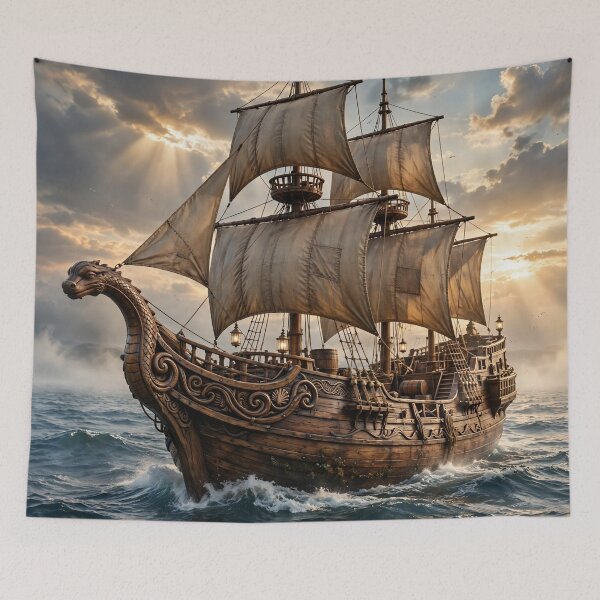 Item preview, Abandoned pirate ship designed and sold by AwesomeDigiShop.