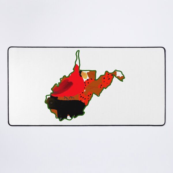 Item preview, West Virginia- inline designed and sold by EmberGlowPress.