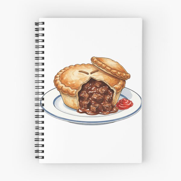 Item preview, Meat Pie with Gravy - Savory Comfort Food Art designed and sold by Jackson-Will.