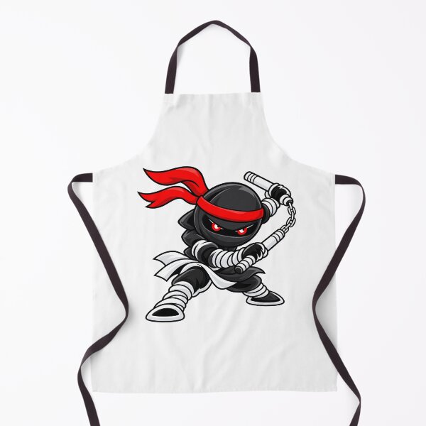 Item preview, Nunchakus Chibi Ninja – Ninja Negro designed and sold by Chibi Ninja Squad.