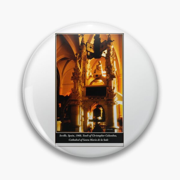 Item preview, Seville, Spain, September 10, 1960, Tomb of Christopher Columbus, Cathedral of Santa Maria de la Sede designed and sold by AMacGPhilly.