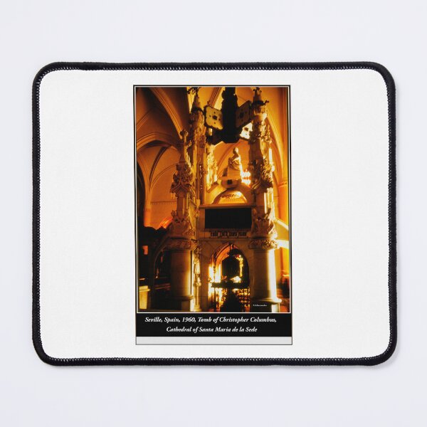 Item preview, Seville, Spain, September 10, 1960, Tomb of Christopher Columbus, Cathedral of Santa Maria de la Sede designed and sold by AMacGPhilly.