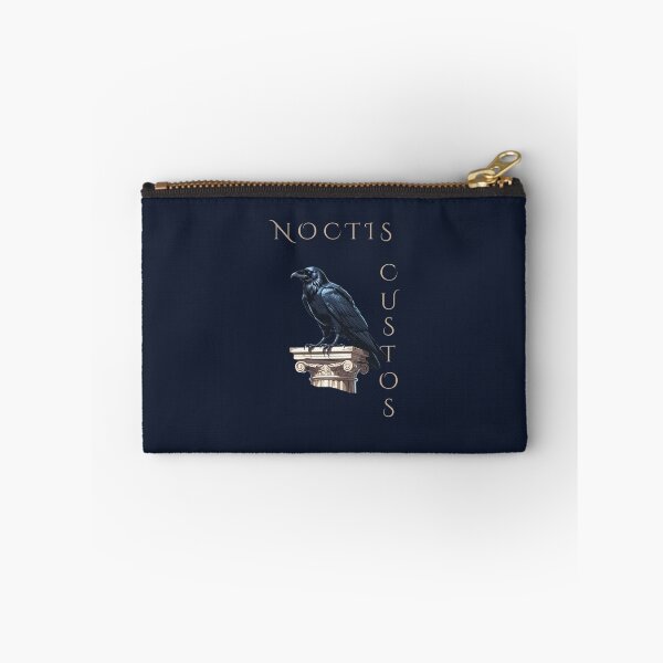 Item preview, Noctis Custos Raven on Classical Column – Gothic Dark Academia Art designed and sold by semenol.