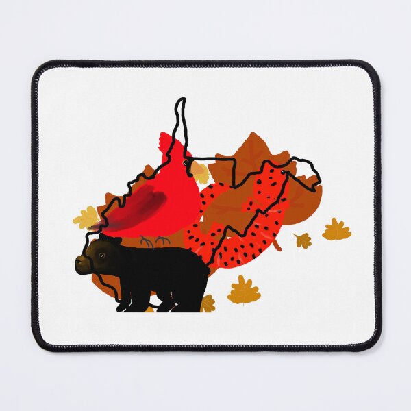 Item preview, West Virginia- Overlap designed and sold by EmberGlowPress.