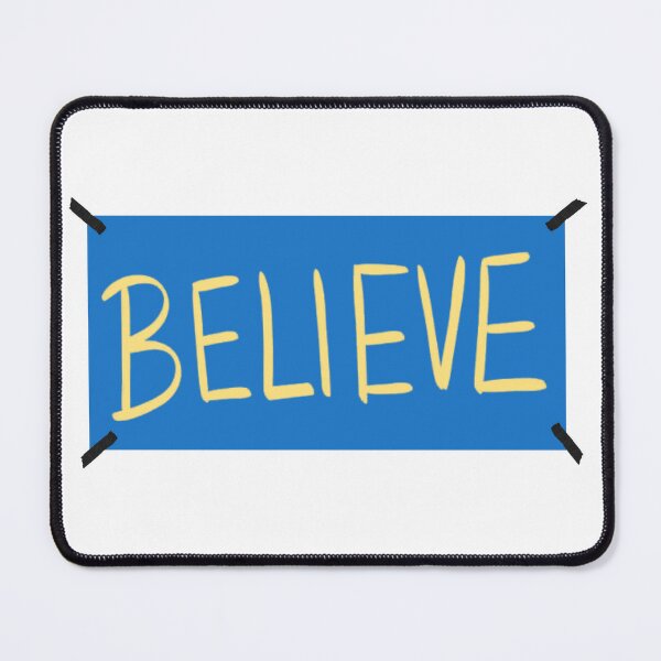 Item preview, Believe sign in the style of season 4 designed and sold by kbtcrafts.