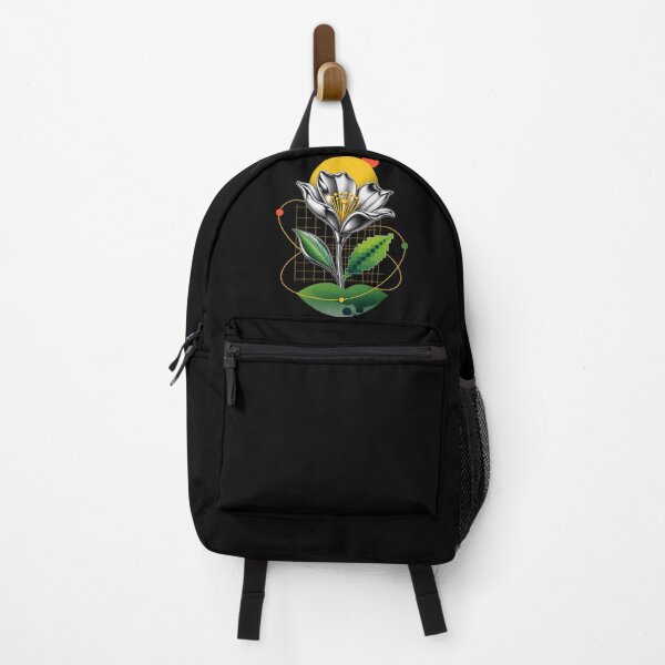 Item preview, Liquid Chrome Flower Y2K Acid Graphic Futuristic Botanical designed and sold by QCena.