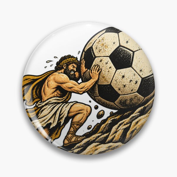 Item preview, Sisyphus Extra Time – Endless Football Myth designed and sold by Lenny-Nero.