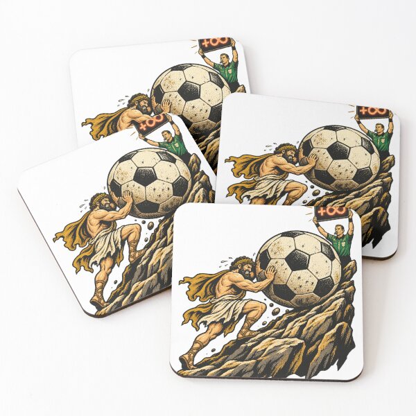 Item preview, Sisyphus Extra Time – Endless Football Myth designed and sold by Lenny-Nero.