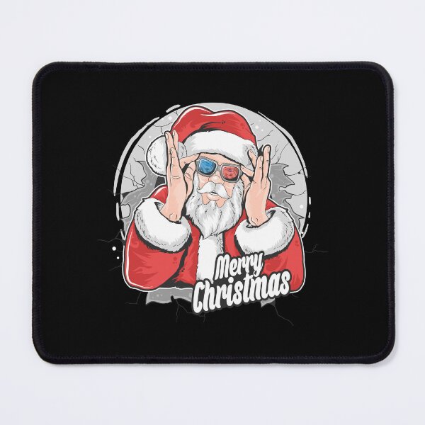 Item preview, Cool Santa in 3D Glasses - Merry Christmas Art designed and sold by Jackson-Will.