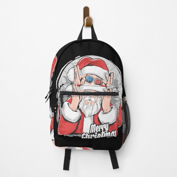Item preview, Cool Santa in 3D Glasses - Merry Christmas Art designed and sold by Jackson-Will.
