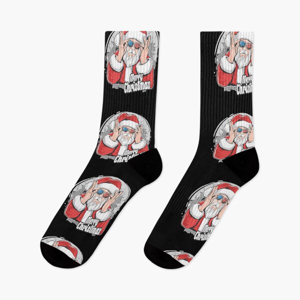 Item preview, Cool Santa in 3D Glasses - Merry Christmas Art designed and sold by Jackson-Will.