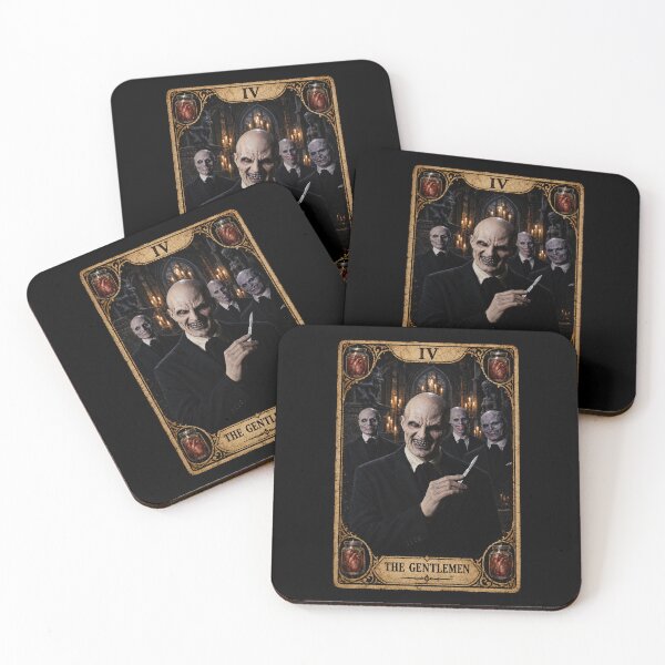 Item preview, The Gentlemen - Buffy the Vampire Slayer Hush Tarot Card - Major Arcana IV designed and sold by The Funky Sprunki.