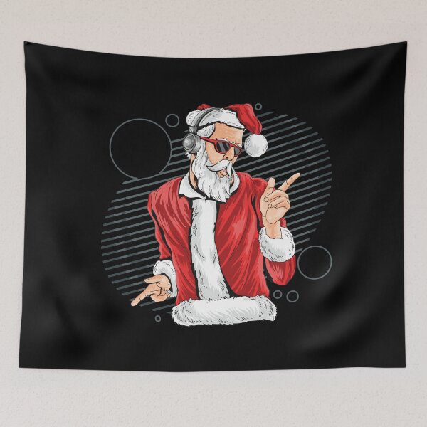 Item preview, Dancing Santa with Headphones - Party Santa Claus designed and sold by Jackson-Will.