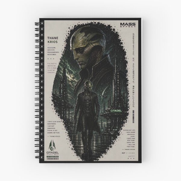 Item preview, Mass Effect - Thane Krios designed and sold by The Funky Sprunki.