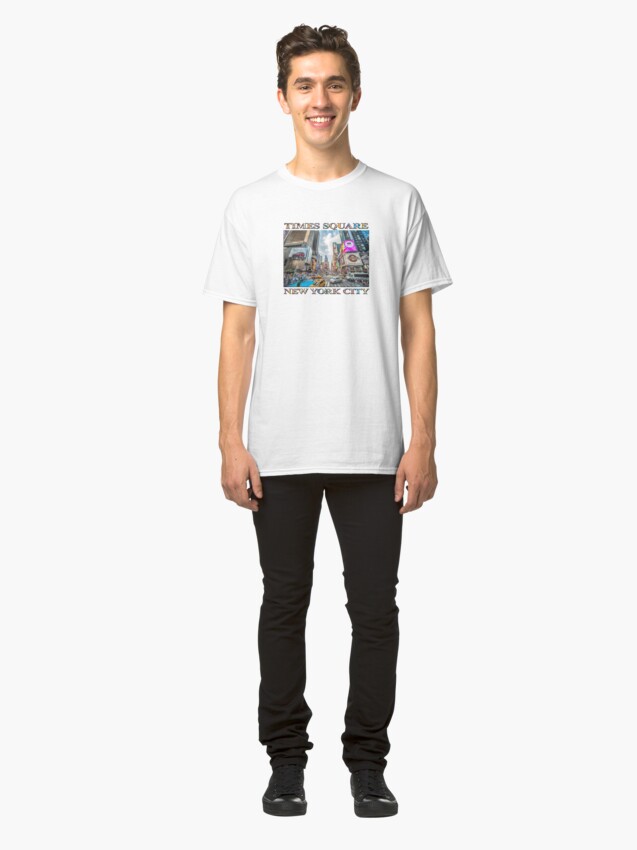 Alternate view of Times Square Traffic Classic T-Shirt