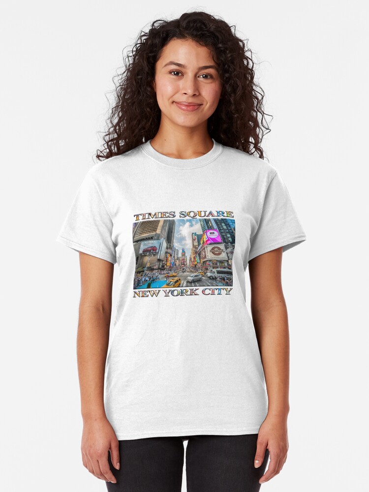 Alternate view of Times Square Traffic Classic T-Shirt