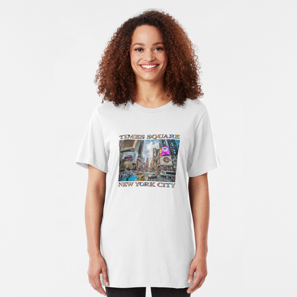 Times Square Traffic Slim Fit T-Shirt
