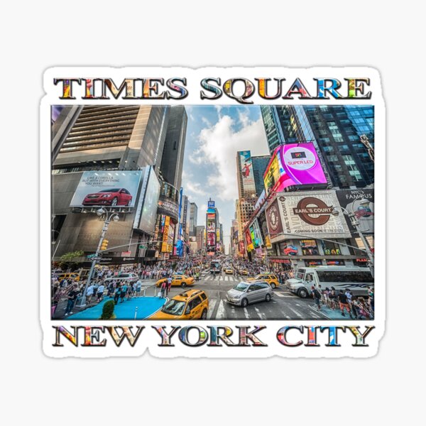 Item preview, Times Square Traffic designed and sold by Ray's Photos & Art.