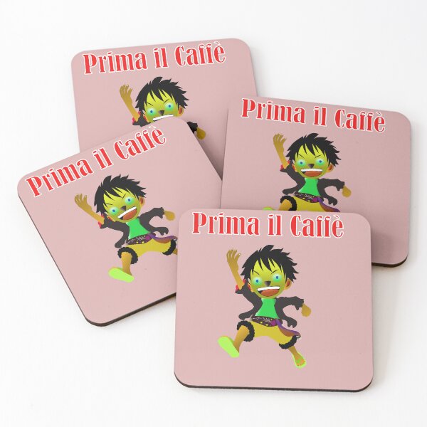 Item preview, Prima il Caffè – Energia e Umorismo Italiano designed and sold by The Kawaii Forge.