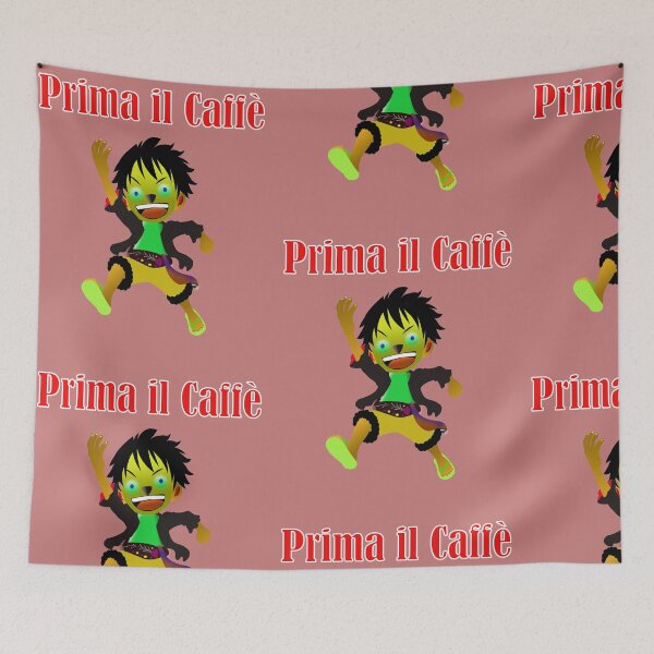 Item preview, Prima il Caffè – Energia e Umorismo Italiano designed and sold by The Kawaii Forge.