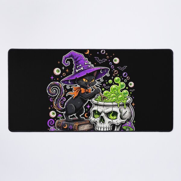 Item preview, The Black Cat Potion Master — Trouble in the Cauldron designed and sold by DibujandoPorfa.