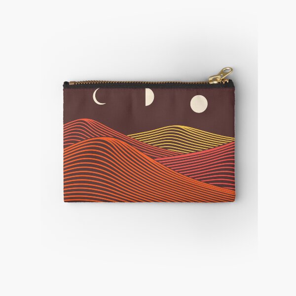 Item preview, Boho Desert Mountains Moon Phases - Minimalist Line Art designed and sold by AliveStyle.