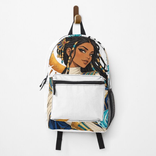 Item preview, Nile Water Guardian Egyptian Inspired Woman Art designed and sold by RAX Mirth Studio.