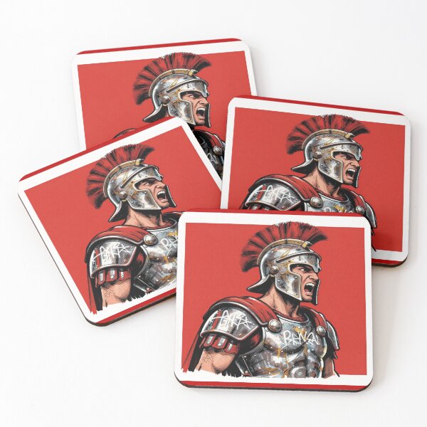 Item preview, Ancient Roman Centurion Warrior Pop Art Graffiti Typography designed and sold by WildArtIT.