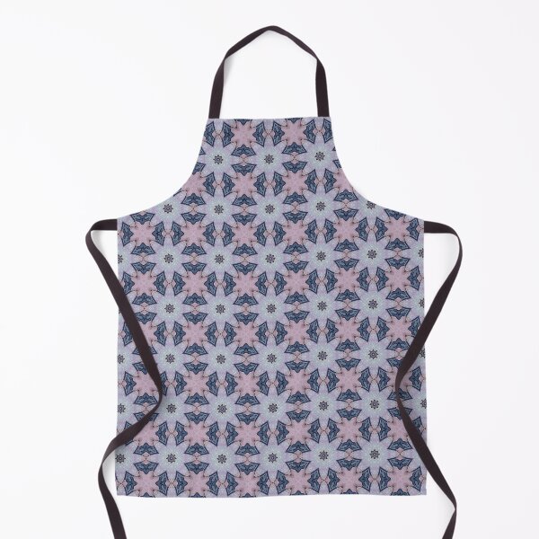 Item preview, Smoky Lavender Slate Blue Indigo Pale Lilac Octagonal Tile Pattern Mandala - Duvet Cover designed and sold by ArithraStudio.