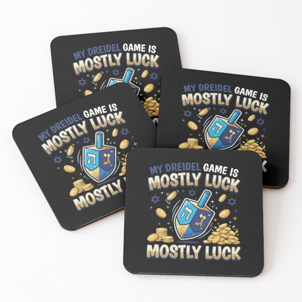 Item preview, My Dreidel Game Is Mostly Luck Hanukkah Funny designed and sold by YASSINE HZ.