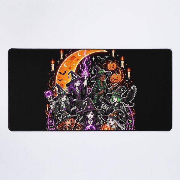 Item preview, The Seven-Witch Coven — Circle of Forbidden Magic designed and sold by DibujandoPorfa.