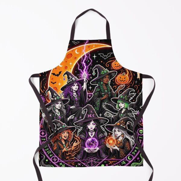 Item preview, The Seven-Witch Coven — Circle of Forbidden Magic designed and sold by DibujandoPorfa.