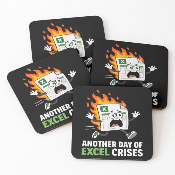 Item preview, Another Day Of Excel Crises Funny Spreadsheet Office Humor designed and sold by PozivoPlus.