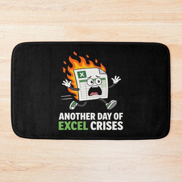 Item preview, Another Day Of Excel Crises Funny Spreadsheet Office Humor designed and sold by PozivoPlus.