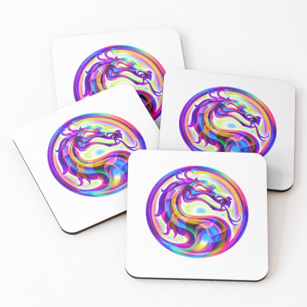 Item preview, MK Dragon Symbol-Neon designed and sold by FreakNRetro.
